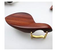 yaoqijie Poggiamento for violino a forma di 4/4 con staffa a vite a morsetto in sughero ebano legno di giuggiola, parti for poggiamento for violino lasting (Color : Rosewood 1)