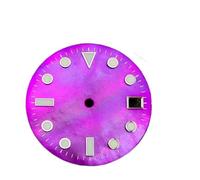 yaoqijie Quadrante dell'orologio Super Green fosforescente con calendario singolo da 29 mm c3 for montaggio di parti di quadranti dell'orologio con movimento automatico NH35 NH36 lasting(WZ-N-208)