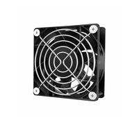 Yaoqijie Ventola assiale 60 mm 80 mm 90 mm 120 mm ventola senza spazzole AC 110 V 120 V 220 V 230 V 240 V 6025 8025 9225 12038 lasting (Silver Grill,12038 038 DU. AL Ball 6W_NO RGB)