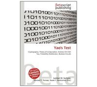 Yao's Test: Cryptography, Theory of Computation, Andrew Chi-Chih Yao, Probability Distribution, Boolean Circuits