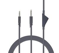 Yaowanguan Cavo di ricambio per mute in linea per cuffie da gioco ASTRO A10/A40/A30/A50/A40TR (2m/6,6piedi,nero)