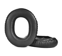 Yaowanguan Cuscinetti Auricolari di Ricambio per Panasonic RP-HTX7 RP-HTX7A RP-HTX70 RP-HTX9 RP-HTX90N RP-HTX80B Cuffie Wireless,Pelle Proteica Nera Cuscinetti Auricolari/Coppe/Coperture