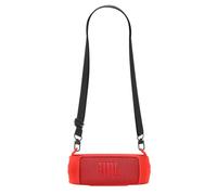 Yaowanguan Custodia in Silicone per JBL Flip 7 Speaker Bluetooth Portatile Wireless,Flip 7 Manicotto da Viaggio Portatile Protettiva Borsa Custodia Cover di Trasporto con Tracolla(Rosso)
