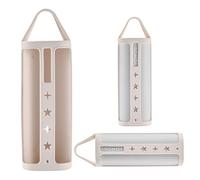 Yaowanguan Custodia in Silicone per Sonos Roam 2/Roam speaker portatile con Wi-fi e Bluetooth,Roam/Roam 2 Manicotto da Viaggio Portatile Borsa di Trasporto con Maniglia(Bianco)