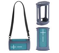 Yaowanguan Custodia in Silicone per Ultimate Ears UE EVERBOOM Altoparlante Bluetooth wireless portatile,Everboom Manicotto da Viaggio Portatile Borsa di Trasporto con Spallina(Blu)