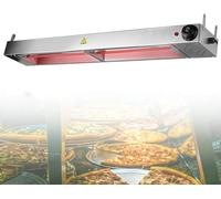 YAOYAOO Lampada per Scaldavivande, Commerciale Scaldapiatti Lampada Riscaldante per Alimenti per Ristorante a Buffet Cucina Dell'hotel, Sospeso Acciaio Inossidabile Lampade Riscaldanti Cibo