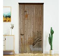 YaoYue Tenda con perline per porta, nappe, perline da appendere, frange hippie, divisorio per finestra, corridoio, ingresso, parete, armadio, camera da letto, decorazione per la privacy (100 x 280 cm,
