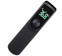 YAOYYG Termometro frontale per neonati e adulti, display LCD, lettura istantanea, cambio tra °C/°F, termometro a infrarossi ad alta precisione, facile da usare (nero)