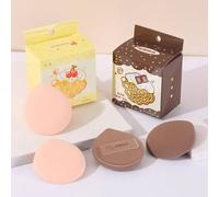 YAOZHI - Marshmallow Powder Puff Set with Case - 2 Types