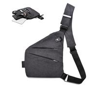 YAOZUP Borsa da Viaggio Antifurto, Crossbody Spalla Petto Zaino, Tracolla Multitasche per Uomo e Donna, per Escursioni Jogging Ciclismo