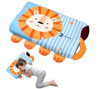 YAOZUP Schlummerkids Calmly - Cuscino per bambini, 46 x 26 cm, comodo, ergonomico, per sogni morbidi (leone)