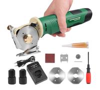 Yapasopu portatile forbici elettriche 240W 2000RPM 2000mAh Ricaricabile taglia cartone forbici elettriche per tessuti Spessore massimo di taglio 25 mm Taglio per Pelle, Cartone, Moquette..