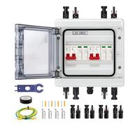 Yapasopu Scatola di combinatore solare con protezione da sovratensione multi-strato PV DC 40A 1000V Switch IP65 Gestione solare efficiente dell'energia impermeabile
