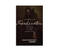 YAPING Frankenstein (2025) - Poster Actor Movie, 1 Modern Home Kitchen Dormitory Kids Room Mural 60 x 90 cm