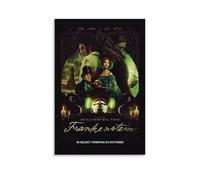 YAPING Frankenstein (2025) - Poster Movie 2 stampe su tela, 30 x 45 cm