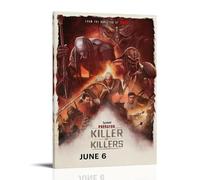 YAPING Predator Killer of Killers (2025) Animated Thriller Movie Poster Living Room Wall Art 40 x 60 cm