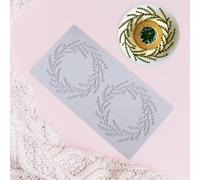 YapitHome Stampi in Pizzo in Silicone,Tappetino in Pizzo di Silicone,Torta Fondente Stampo pour la Décoration des Plats, la Décoration de Gâteau, le Fudge, le Chocolat, le Dessert