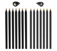 YAPKOLV 12 Matite Colorate - Pastelli - Matite Multicolore - Materiali Artistici per Bambini 8-12 Anni, Colori Magici, Artigianato (Arcobaleno)