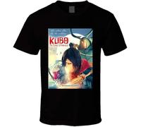 YAQINUO Kubo And The Two Strings Stop-Motion Animated Action Fantasy Film Movie Fan T Shirt Black XL