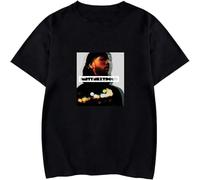 YAQINUO PartyNextDoor T Shirt Men Crewneck Short Sleeve Tee Casual Streetwear Summer Tops Black M
