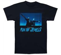 YAQINUO Run The Jewels Back to Back T Shirt Black 3XL