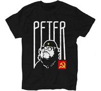 YAQINUO Shirt T Shirt Communist Peter Cartoon Griffin Cartoons Fun Black XL