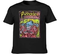 YAQINUO The Accused Martha Splatterhead's Maddest Stories Ever Told T Shirt Graphic Unisex Tee Black L