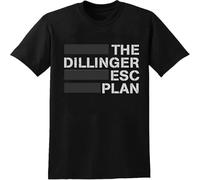 YAQINUO The Dillinger Escape Plan Men's T Shirts Men's Unisex Tee Black 3XL