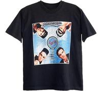 YAQINUO Vintage East 17 Steam Boy UK Tour Music Band Mens T Shirt Black S