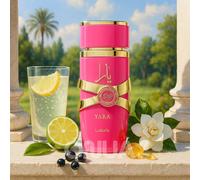 Yara Candy 100ml Eau de Parfum per donna Note di testa: Mandarino verde, Ribes neroNote di cuore: Caramella scoppiettante alla fragola, gardenianote di fondo: sandalo, sciroppo di vaniglia, muschio, a