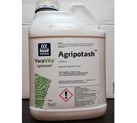 YaraVita AGRIPOTASH concime PK Potassio Liquido concentrato e Fosforo 5 L (Peso Netto kg 7,78)