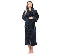 Yarbar Accappatoio Donna Vello Polare Accappatoio Morbida Caldo Accappatoi da Donna con Cinturino Abbigliamento per la Casa Robes for Women