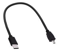YARCHONN Cavo da mini USB a USB C OTG da 8 pin tipo C maschio a mini USB maschio a 8 pin mini USB maschio, cavo di trasferimento per fotocamera digitale, controller di gioco, Dash Cam Phone, 30 cm