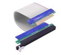 YARCHONN PCI-E 8X a 16X Slot Riser Card Adattatore PCI Express 8x a 16x Riser Card Converter Extension Cable Extender per schede grafiche SSD RAID -19 cm