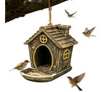 Yard Bird Feeder, Cottage Garden with Patio Feeder, Birdfeeder 10 x 11 x 11
