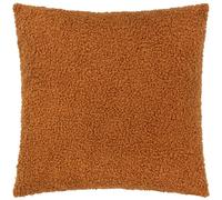 Yard Cuscino imbottito in piuma d'oca Cabu - Morbido e spesso tessuto bouclè scandinavo testurizzato (Ingwer - 55x55cm)
