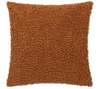 Yard Cuscino imbottito in poliestere Cabu - Morbido e spesso tessuto bouclè scandinavo testurizzato (Ingwer - 45x45cm)