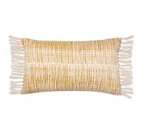 Yard Fodera per cuscino con frange astratte Ink