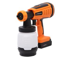 Yard Force LP C06P - Spruzzatore a batteria agli ioni di litio da 20 V/2,0 Ah, motore senza spazzole, contenitore da 1000 ml, 2 ugelli, portata massima 700 ml/min