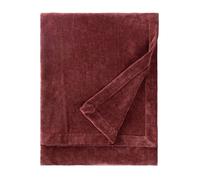 Yard Heavy Chenille Coperta - Coperta decorativa di lusso in morbido velluto per letto o divano (Barbabietola - 150x200cm)