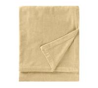 Yard Heavy Chenille Coperta - Coperta decorativa di lusso in morbido velluto per letto o divano (Naturale - 130x180cm)