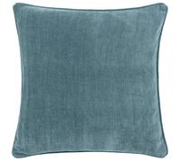 Yard Heavy Chenille Fodera Per Cuscino - Fodera decorativa di lusso in morbido velluto con bordino (Marine - 50x50cm)