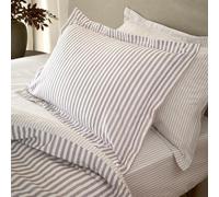 Yard Hebden A Righe Coppia Di Federe - Ultra Morbida 100% Cotone Reversibile Oxford Federa (Malva - 50x75cm)