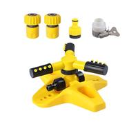 Yard Sprinklers, Garden Irrigation System, Automatic Rotating Water Sprinkler, 25 x 20,8 x 10 cm Wide Coverage Tool- Connection, for Lawn, Flower Beds, and Vegetable Gardens