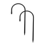 Yard Stakes Heavy Duty | 2 Pieces U Shaped Ground Downspout Fixing Pins | O