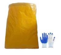 Yard Waste Bags - Outdoor Leaf Trash Cleanup Pouch with Shoulder Strap