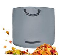 Yard Waste Storage Bag, Large Capacity Garden Sack, Weatherproof Sturdy Build, Reinforced Handles, Excellent for Leaves, Compost, Farming, Greenhouse, Balcony, Landscaping Use