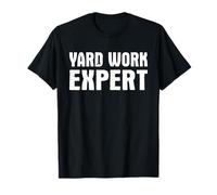 Yard Work Expert Grass Mowing Landscaper Lawn Caretaker Maglietta