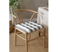 Yard Yard 2 Pack Hayle Cuscini per sedile in cotone a righe one blu