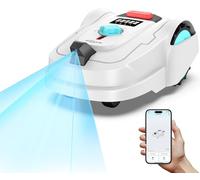 YARDCARE M800Plus Robot Tagliaerba senza filo Perimetrale Max 800m²,Posizionamento GPS + Navigazione con Visione AI,Taglio a forma di U,Retour Station de Recharge+APP,Evitamento Preciso Degli Ostacoli